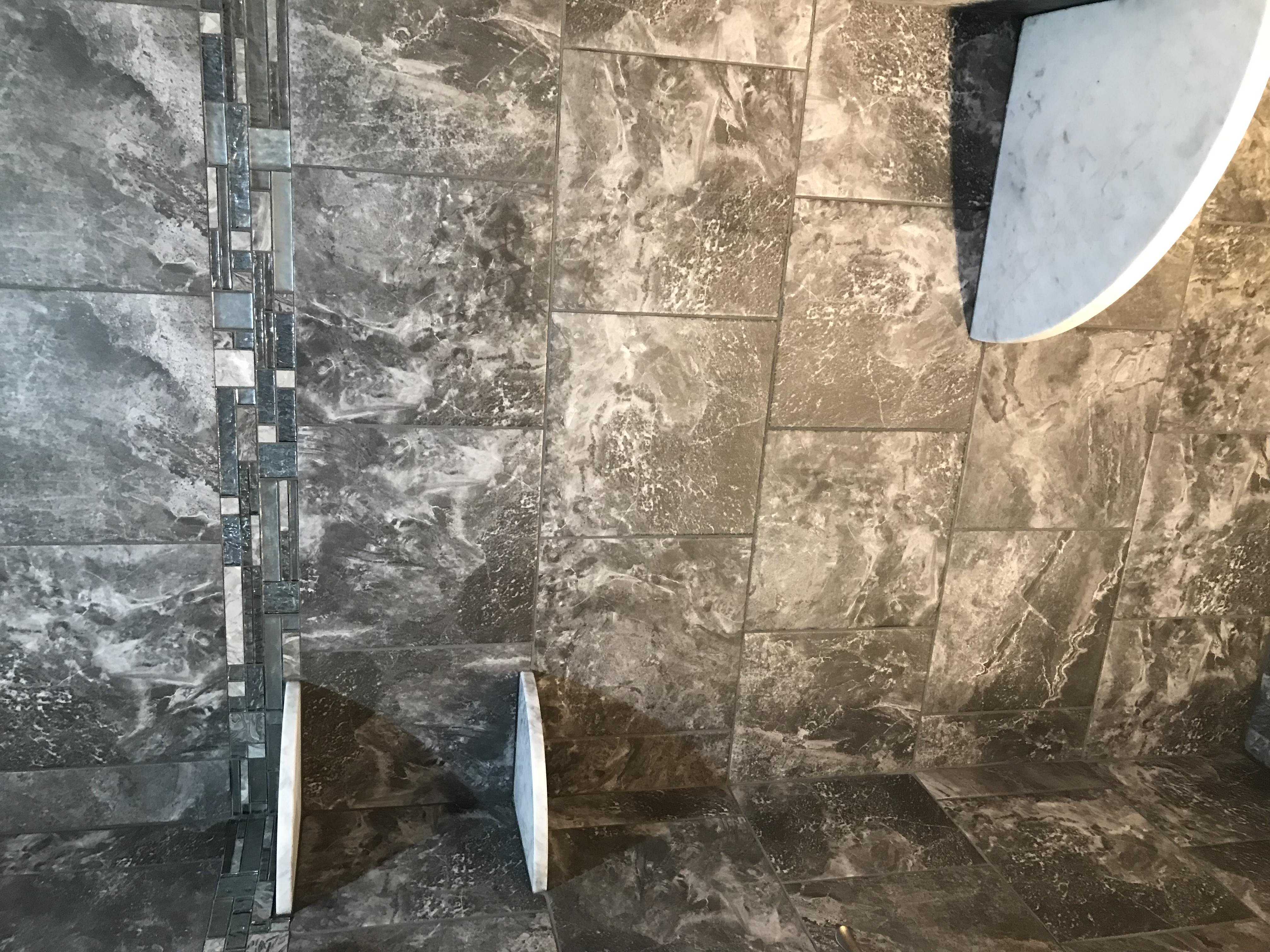 Luxury bathroom tile